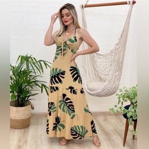 Brazilian Brand Boutique Maxi Dress, Size 40 (6 US)
